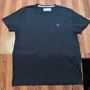 Abercrombie&Fitch Black A&F Vintage Moose Crew Shirt Medium